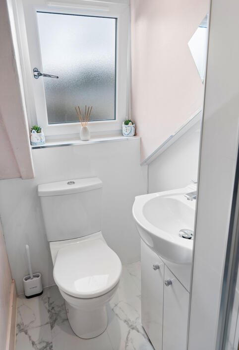 Newly renovated bathroom